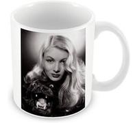 Fabulous Mug céramique Véronica Lake Panthère Noire Blanc G
