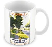 Fabulous Mug céramique Versailles 20 Minutes De Paris Affiches Vintage Blanc G