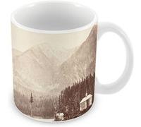 Fabulous Mug céramique Vieille Photo Cascades dans l'Oregon Blanc G