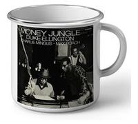 Fabulous Mug en métal émaille Ellington Mingus Money Jungle Blanc G