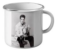 Fabulous Mug en métal émaille Elvis Presley Chanteur 7 Blanc G