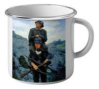 Fabulous Mug en métal émaille La Grande Vadrouille Mais Dites Donc Bourvil De Funes Blanc G