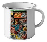 Fabulous Mug en métal émaille Marvel Comics Docteur Jekyll and Mister Hyde Blanc G