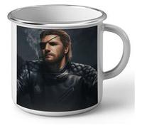 Fabulous Mug en métal émaille Metal Gear Solid Big Boss Blanc G