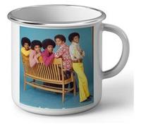 Fabulous Mug en métal émaille Michael Jackson Jackson 5 1972 Blanc G