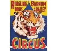 Fabulous Poster Circus cirque tigre affiche vintage (30 cm x 42 cm) G