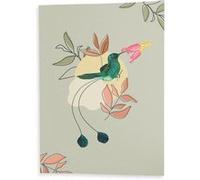 Fabulous Poster Colibri et fleur tropical (42cm x 59cm) G