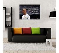 Fabulous Poster Cristiano ronaldo citation stay strong (31cm x 47cm) G