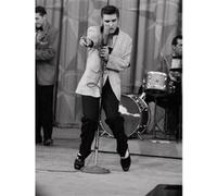 Fabulous Poster Elvis presley chanteur (30x53cm) G