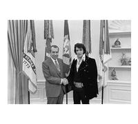 Fabulous Poster Elvis presley richard nixon maison blanche (91cm x 133cm) G