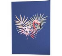 Fabulous Poster Flamand rose feuille (61cm x 86cm) Rose G