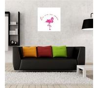 Fabulous Poster Flamant rose la vie en rose (42x75cm) Rose G
