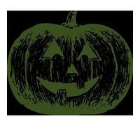 Fabulous Poster Halloween citrouille effrayante verte (61cm x 73cm) G