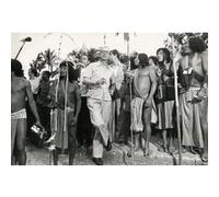 Fabulous Poster Jacques chirac polynesie tribu (61cm x 90cm) G