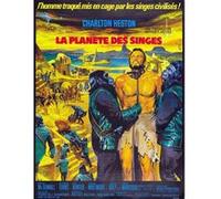 Fabulous Poster La planète des singes vieille affiche française (30x45cm) G