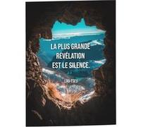 Fabulous Poster La plus grande révélation est le silence lao tseu (61cm x 86cm) G