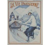Fabulous Poster La vie parisienne royaume des neiges 1923 (31cm x 40cm) G