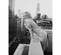 Fabulous Poster Marilyn monroe building (31cm x 39cm) G