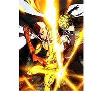 Fabulous Poster One punch man saitama genos (42 cm x 60 cm) G