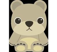 Fabulous Poster Ourson en peluche dessin mignon (31cm x 41cm) G