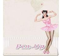 Fabulous Poster Pin up rose rétro original vintage (61x84cm) Rose G
