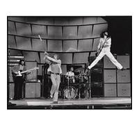 Fabulous Poster The who groupe de musique air guitar (30x30cm) G