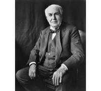 Fabulous Poster Thomas edison lumiere scientifique (31cm x 40cm) G