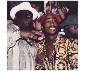 Fabulous Poster Tupac shakur the notorious big vintage (31cm x 32cm) G