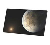 Fabulous Tableau décoratif en toile Terre Systeme Solaire (53 cm x 30 cm) G