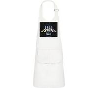 Fabulous Tablier Cuisine Enfant 2 Poches Blanc Beatles Abbey Road Pop - Haut de gamme Blanc G