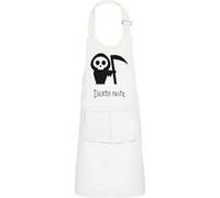 Fabulous Tablier Cuisine Enfant 2 Poches Blanc Death Note Chibi Minuscule Personnage - Haut de gamme Blanc G