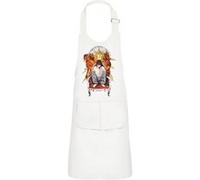 Fabulous Tablier Cuisine Enfant 2 Poches Blanc Death Note Detective L - Haut de gamme Blanc G