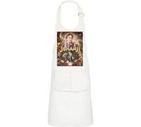Fabulous Tablier Cuisine Enfant 2 Poches Blanc Jumanji Robin Williams Dessin - Haut de gamme Blanc G