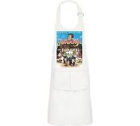Fabulous Tablier Cuisine Enfant 2 Poches Blanc Jumanji Robin Williams - Haut de gamme Blanc G
