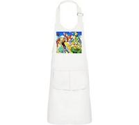 Fabulous Tablier Cuisine Enfant 2 Poches Blanc One Piece Fete Sur Le Sunny - Haut de gamme Blanc G