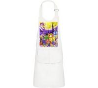 Fabulous Tablier Cuisine Enfant 2 Poches Blanc One Piece Thiller Bark Arc Luffy Pirates - Haut de gamme Blanc G
