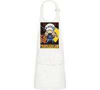 Fabulous Tablier Cuisine Enfant 2 Poches Blanc One Piece Trafalgar Law Mini - Haut de gamme Blanc G