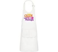 Fabulous Tablier Cuisine Enfant 2 Poches Blanc See Good in All Things - Haut de gamme Blanc G