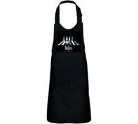 Fabulous Tablier Cuisine Enfant 2 Poches Noir Beatles Abbey Road Pop - Haut de gamme Noir G