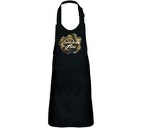 Fabulous Tablier Cuisine Enfant 2 Poches Noir Da Vinci Signature Peinture - Haut de gamme Noir G