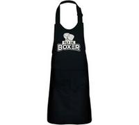 Fabulous Tablier Cuisine Enfant 2 Poches Noir Fils de Boxer - Haut de gamme Noir G