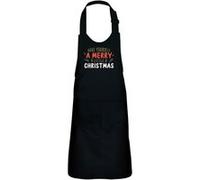 Fabulous Tablier Cuisine Enfant 2 Poches Noir Have Yourself a Merry Little Christmas - Haut de gamme Noir G