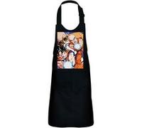 Fabulous Tablier Cuisine Enfant 2 Poches Noir Kame Hame Ha Vague Destructrice Dragon Ball - Haut de gamme Noir G