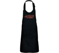 Fabulous Tablier Cuisine Enfant 2 Poches Noir La Meilleure Aide Soignante du Monde - Haut de gamme Noir G