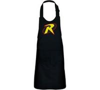Fabulous Tablier Cuisine Enfant 2 Poches Noir Robin Batman - Haut de gamme Noir G