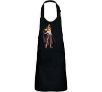 Fabulous Tablier Cuisine Enfant 2 Poches Noir Shank Le Roux Empereur Pirates One Piece - Haut de gamme Noir G