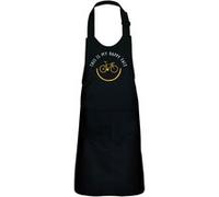 Fabulous Tablier Cuisine Enfant 2 Poches Noir This is my happy face - Haut de gamme Noir G