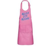 Fabulous Tablier Cuisine Enfant 2 Poches Rose Allez les Bleus ! - Haut de gamme Rose G
