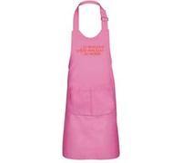 Fabulous Tablier Cuisine Enfant 2 Poches Rose Le Meilleur Aide Soignant du Monde - Haut de gamme Rose G