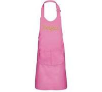 Fabulous Tablier Cuisine Enfant 2 Poches Rose Perfect - Haut de gamme Rose G